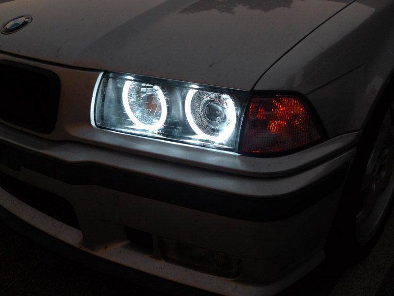Δαχτυλίδια angel eyes CCFL για BMW E36/E38 / E39 – Λευκό χρώμα