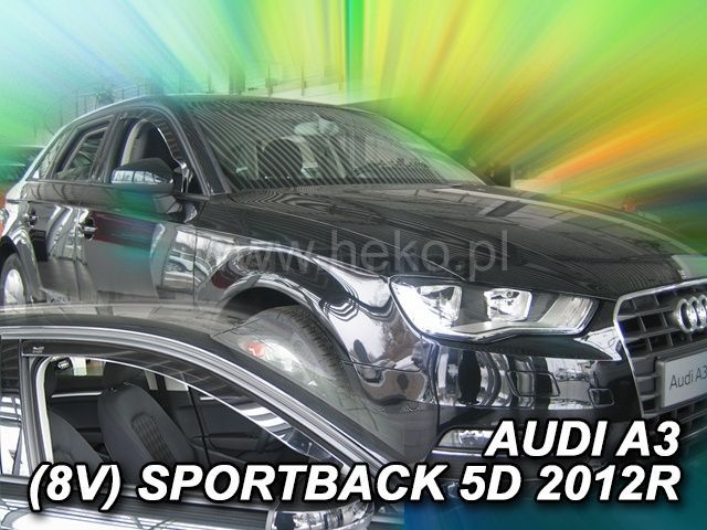 Ανεμοθραύστες για Audi A3  (2012-2020) 5 πορτο – 2 τμχ. εμπρός