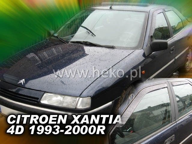 Ανεμοθραύστες για Citroen Xantia (1993-2000) 5 πορτο – 4 τμχ. εμπρός και πίσω