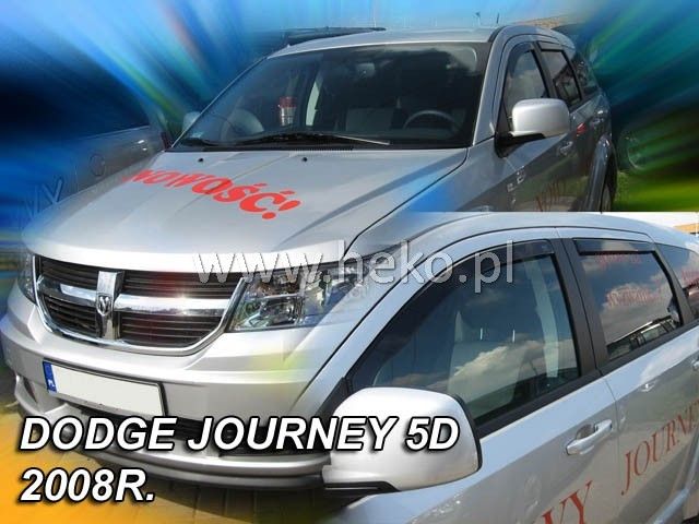 Ανεμοθραύστες για Fiat Freemont /Dodge Journey (2008+) 5 πορτο – 4 τμχ. εμπρός και πίσω