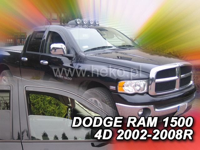 Ανεμοθραύστες για Dodge Ram 1500 (2002-2008) 4 πορτο – 2 τμχ. εμπρός