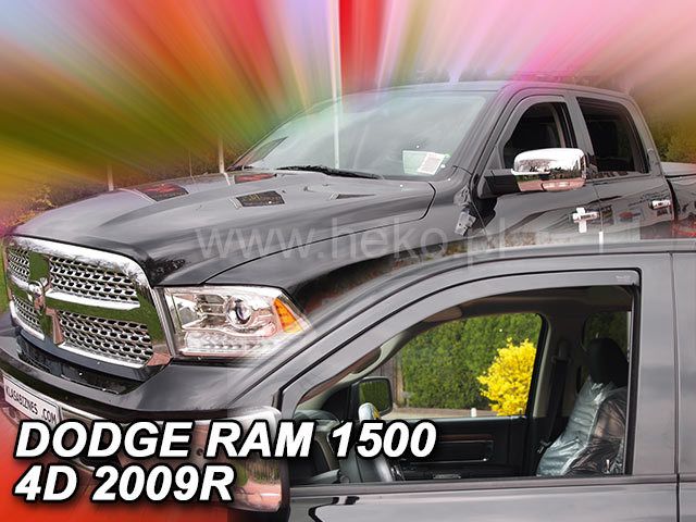 Ανεμοθραύστες για Dodge Ram 1500 (2009+) 4 πορτο – 2 τμχ. εμπρός