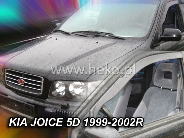 Ανεμοθραύστες για Kia Joice (1999-2002) 5 πορτο – 2 τμχ. εμπρός