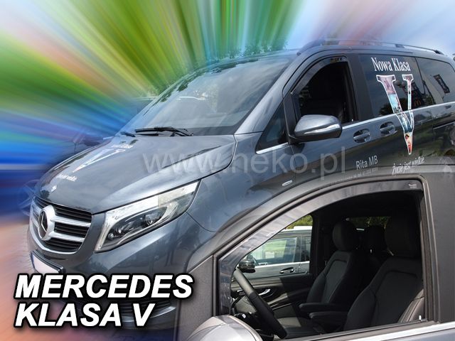 Ανεμοθραύστες για Mercedes Vito V-class W447 (2014+) 2 τμχ. εμπρός