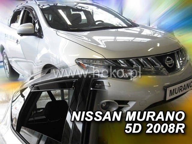 Ανεμοθραύστες για Nissan Murano (2006-2008) 5 πορτο – 4 τμχ. εμπρός και πίσω