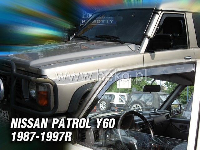 Ανεμοθραύστες για Nissan Patrol (1987-1997) χωρίς ηλ. παράθυρα 3/5 πορτο – 2 τμχ. εμπρός