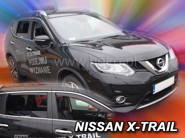 Ανεμοθραύστες για Nissan X-Trail  (2013+) – 4 τμχ. εμπρός και πίσω