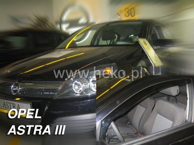 Ανεμοθραύστες για Opel Astra H (2004-2012) 4/5 πορτο – 2 τμχ. εμπρός