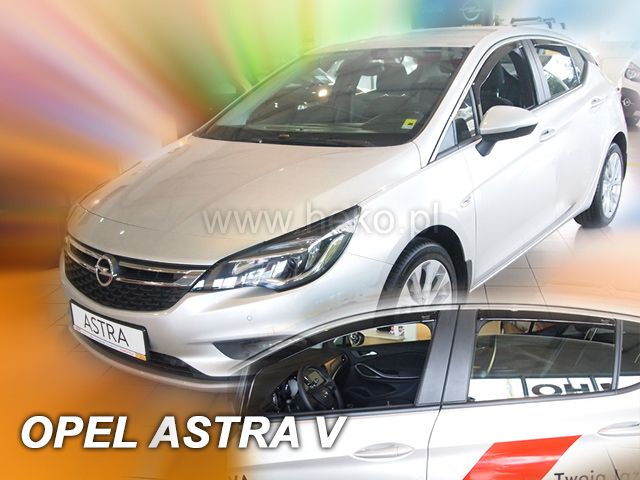 Ανεμοθραύστες για Opel Astra K (2015+) 5 πορτο – 4 τμχ. εμπρός και πίσω