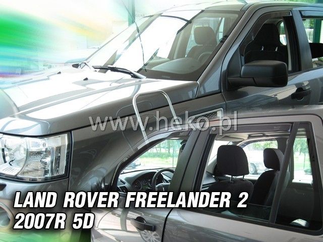 Ανεμοθραύστες για Land Rover Freelander  (2007+) 5 πορτο – 4 τμχ εμπρός και πίσω