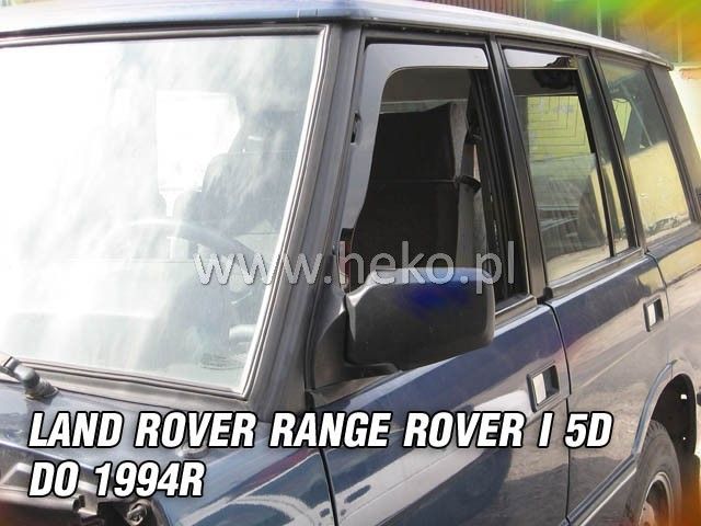 Ανεμοθραύστες για Land Rover Range Rover (1980-1994) 5 πορτο – 4 τμχ εμπρός και πίσω