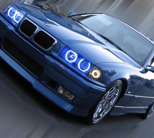 Δαχτυλίδια angel eyes για  (CCFL) για BMW E36 / E38 / E39 – μπλε χρώμα