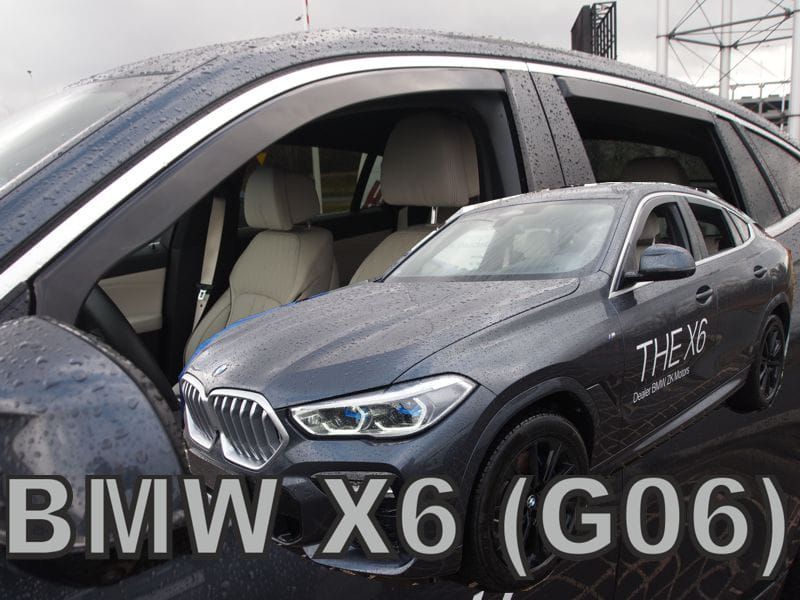 Ανεμοθραύστες για BMW X6 G06 (2019+) – 4 τμχ. εμπρός και πίσω