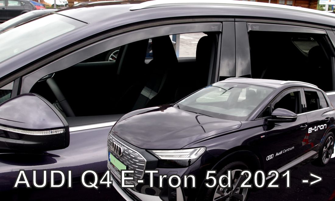 Ανεμοθραύστες για Audi Q4 E-TRON (2021+) – 4 τμχ. εμπρός και πίσω