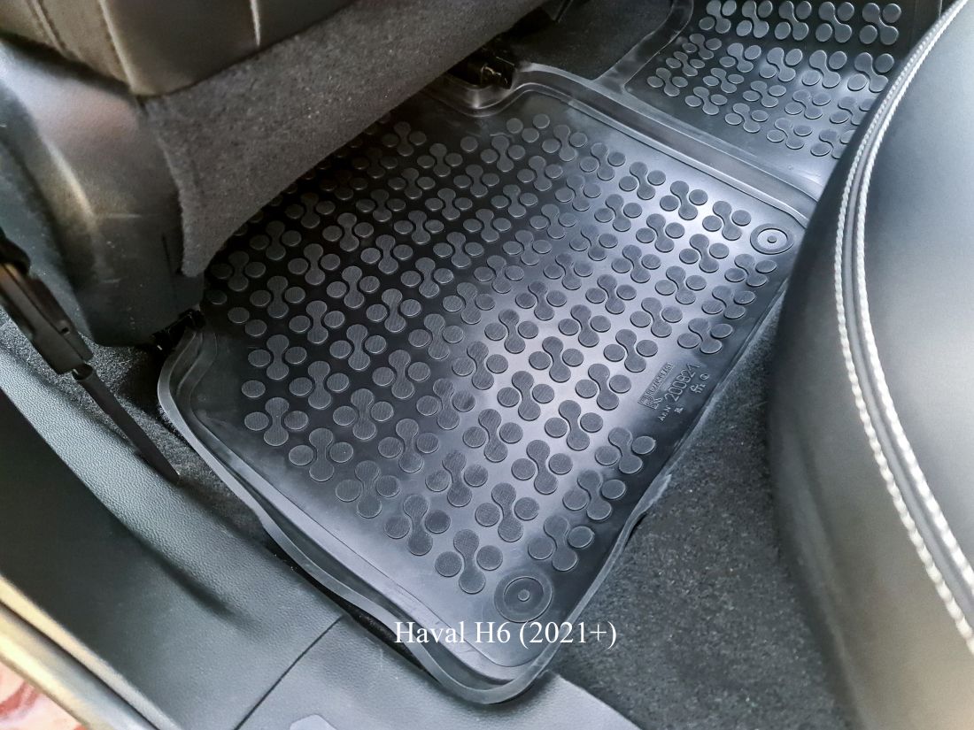 Λαστιχένια πατάκια Rezaw Plast για Honda CR-V (2018+) – τύπου σκαφάκι – 3τμχ.